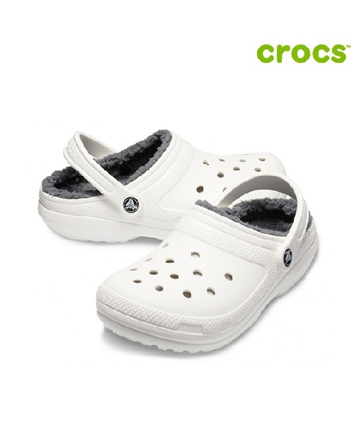 [크록스] 클래식 라인드 클로그 203591-10M M3W5